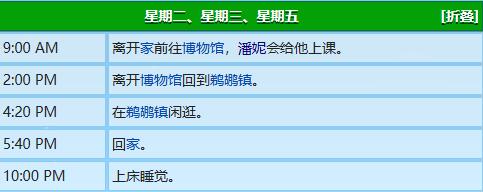 星露谷物语文森特行程图一览(图9) 星露谷物语文森特行程图一览(图9)