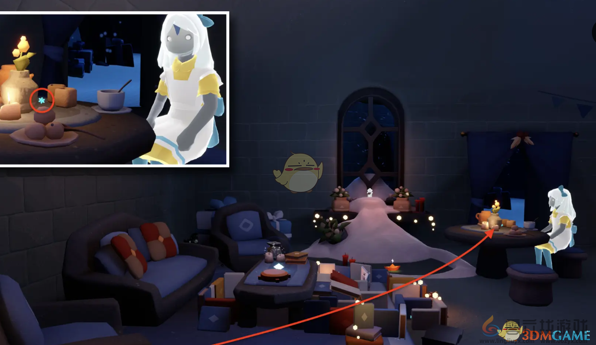 光遇1月10日宴会节代币收集攻略(图7) 光遇1月10日宴会节代币收集攻略(图7)