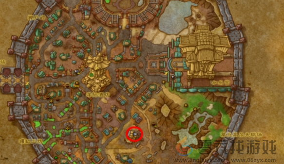 魔兽世界安德麦地区军需官位置分享(图6) 魔兽世界安德麦地区军需官位置分享(图6)